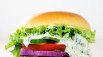 Chicken Burger with Feta Cheese and Spinach Chicken Burger with Feta Cheese and Spinach