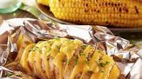 Grilled Hasselback Potatoes Grilled Hasselback Potatoes