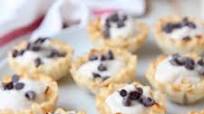 Mini Cannoli Cream Pastry Cups Mini Cannoli Cream Pastry Cups