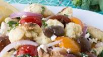 Mediterranean Roasted Cauliflower Salad Mediterranean Roasted Cauliflower Salad