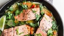 Green Curry Salmon Green Curry Salmon