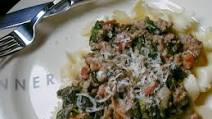 Fresh Spinach With Ground Beef