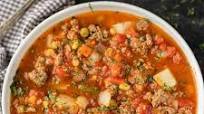 Instant Pot Beef Vegetable Soup Recipe Instant Pot Beef Vegetable Soup Recipe