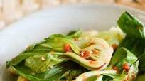 Spicy Baby Bok Choy Salad Spicy Baby Bok Choy Salad