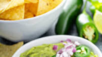 Creamy Guacamole with Red Onion Creamy Guacamole with Red Onion