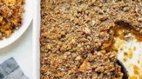 Sweet Potato Casserole with Brown Sugar Topping Sweet Potato Casserole with Brown Sugar Topping