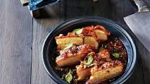 Roast pork belly with black pepper caramel Roast pork belly with black pepper caramel