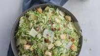 shredded brussels sprouts caesar salad shredded brussels sprouts caesar salad