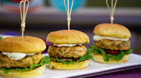 Grilled Salmon Burgers Recipe Grilled Salmon Burgers Recipe