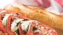 Pizza margarita sur baguette Pizza margarita sur baguette
