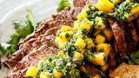 Brazilian Mango Chimichurri Steak Brazilian Mango Chimichurri Steak