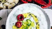 Turkish Cacik Dip with Yogurt & Cucumber Turkish Cacik Dip with Yogurt & Cucumber