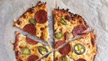 Low-Carb American Hot Pizza Low-Carb American Hot Pizza