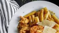 Rasta Pasta With Shrimp & Cream Sauce Rasta Pasta With Shrimp & Cream Sauce