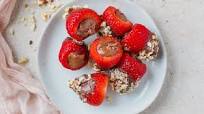 Nutella Stuffed Strawberries Recipe Nutella Stuffed Strawberries Recipe