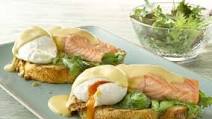 Eggs Benedict with Organic Salmon Eggs Benedict with Organic Salmon