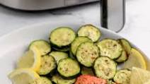 Air Fryer Salmon with Zucchini Air Fryer Salmon with Zucchini