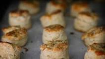 Mangalitsa lard biscuits and sausage gravy Mangalitsa lard biscuits and sausage gravy