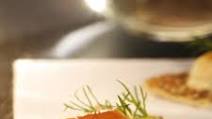 Smoked Trout Crackers with Lemon-Dill Mayonnaise Smoked Trout Crackers with Lemon-Dill Mayonnaise