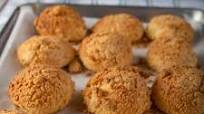 Soboro-ppang or Korean streusel bread Soboro-ppang or Korean streusel bread