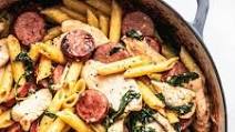 Chicken and Sausage Pasta Chicken and Sausage Pasta
