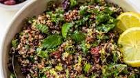 Quinoa Salad with Kale, Cranberries and Mint Quinoa Salad with Kale, Cranberries and Mint