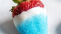Red, White and Blue Strawberries Red, White and Blue Strawberries