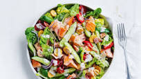 No-cook salmon caesar salad recipe No-cook salmon caesar salad recipe