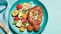 Sheet pan harissa pork chops Sheet pan harissa pork chops