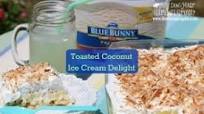 Toasted Coconut Ice Cream Delight Toasted Coconut Ice Cream Delight