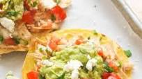 Chicken Tostadas Chicken Tostadas
