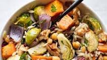 Vegan Roasted Veggie Orzo Salad Vegan Roasted Veggie Orzo Salad