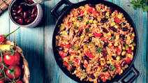Semi-Authentic Mexican Rice & Beans Semi-Authentic Mexican Rice & Beans