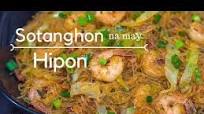 Pancit Sotanghon Na May Hipon Pancit Sotanghon Na May Hipon