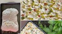Rosemary Chilli and Preserved Lemon Sourdough Focaccia Rosemary Chilli and Preserved Lemon Sourdough Focaccia