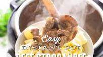 Easy Instant Pot Beef Stroganoff (Pressure Cooker Recipe) Easy Instant Pot Beef Stroganoff (Pressure Cooker Recipe)