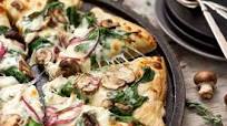 No-Knead Pizza Crust No-Knead Pizza Crust