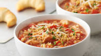 Slow-Cooker Chicken Parmesan Soup Slow-Cooker Chicken Parmesan Soup