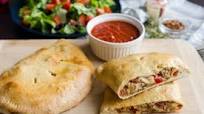 Sausage and Bell Pepper Calzone Sausage and Bell Pepper Calzone