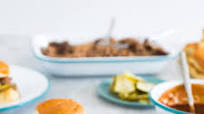 Smoked Kalua Pork Sliders with Guava Spiced Rum BBQ Sauce Smoked Kalua Pork Sliders with Guava Spiced Rum BBQ Sauce