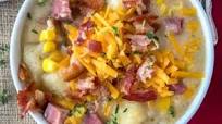 Instant Pot Ham Potato and Corn Chowder Instant Pot Ham Potato and Corn Chowder
