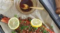 Baked Whole Fish in Garlic-Chile Sauce Baked Whole Fish in Garlic-Chile Sauce
