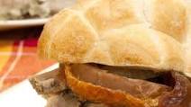 Shaved Pork Loin Sandwich with Caramelized Onions Shaved Pork Loin Sandwich with Caramelized Onions