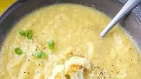 Roasted Garlic & Cauliflower Soup Roasted Garlic & Cauliflower Soup