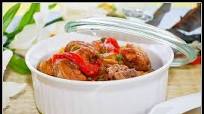 Chicken afritada Chicken afritada