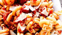 Copycat Carrabba's Cavatappi Amatriciana Copycat Carrabba's Cavatappi Amatriciana