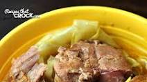 Easy Crock Pot Pork Steak Cabbage Dinner Easy Crock Pot Pork Steak Cabbage Dinner