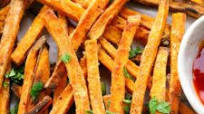 Crispy Paleo Sweet Potato Fries Crispy Paleo Sweet Potato Fries