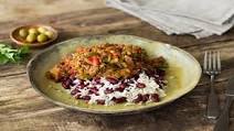 Cuban-Style Beef Picadillo with Red Beans & Rice Cuban-Style Beef Picadillo with Red Beans & Rice