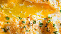 Parmesan Baked Cod Recipe (Keto, Low Carb, GF) Parmesan Baked Cod Recipe (Keto, Low Carb, GF)
